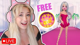 GIFTING VIP In Roblox Dress To Impress 🔴 LIVE [upl. by Levi]