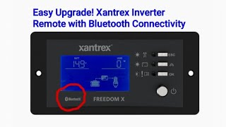 Switching to a Bluetooth Xantrex Inverter Remote Display in a Leisure Travel Van [upl. by Bjorn]