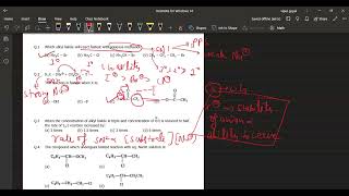 Practice Problems of Reaction Mechanism JEE Mains Level [upl. by Sheline]