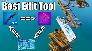 Best Editing Tool  Pickaxe vs Gun vs Map  Fortnite Battle Royale [upl. by Haik]