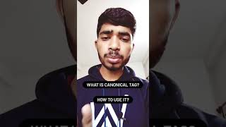 What Is Canonical Tag in SEO WhatisaCanonicalTag canonicaltagseo [upl. by Eineg]