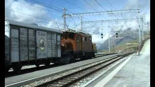 JSVideo RhB TRD0026 Section the Bernina Crocodile 16092010avi [upl. by Arch670]