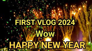 My first vlog Happy New Year 2024 fully enjoy the New Year [upl. by Pevzner]