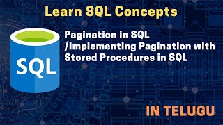 Pagination in SQL Implementing Pagination with Stored Procedures in SQL [upl. by Ymirej]