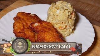 Recept na bramborový salát a skvělý řízek 👍 [upl. by Tiebout]