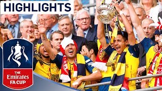 Arsenal 40 Aston Villa  2015 FA Cup Final  Goals amp Highlights [upl. by Loggia723]