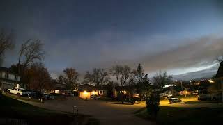 Occluded low cold front timelapse November 810 2024 [upl. by Rennie618]