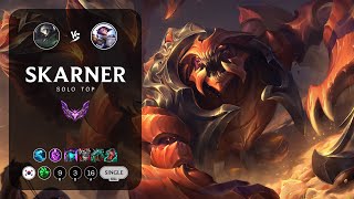 Skarner Top vs Fiora  KR Master Patch 147 [upl. by Nimrac]