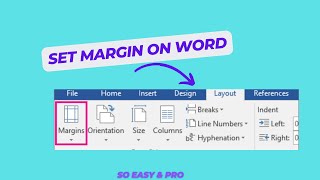 Set 15Inch Margins in Microsoft Word StepbyStep Guide [upl. by Alleris]