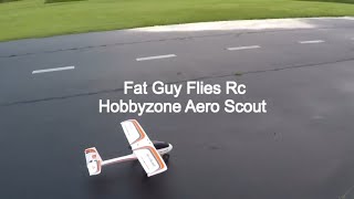 Hobbyzone Aeroscout on the Deck [upl. by Free279]