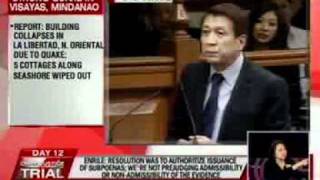 Deputy chief prosecutor Rep Rudy Fariñas finally takes the floor CJonTrial [upl. by Gerardo]