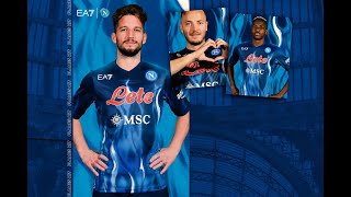 🔥 Nuova maglia Napoli EA7 Flames 2022 edizione speciale per San Valentino [upl. by Ennaillek592]