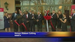 Grand Opening Held For Unisys In Augusta [upl. by Wehhtam]