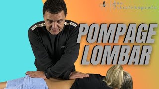 POMPAGE LOMBAR  SOU FISIOTERAPEUTA [upl. by Ledairam]