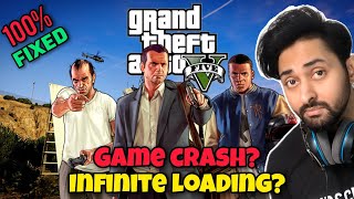 FIXED GTA 5 CRASH amp INFINITE LOADING  GTA 5 Mods 2024  HindiUrdu  THE NOOB [upl. by Einnahpets594]