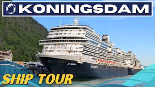 Holland America Koningsdam Ship Tour  Full WalkThrough 🚢 [upl. by Rossuck894]