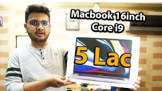 Macbook Pro 16 inch 2019 Unboxing  Core i9 🔥🔥🔥 [upl. by Kabob84]