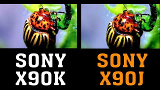 Sony X90K vs Sony X90J  Sony X90K TV Review  Sony X90J TV Review  X90K Local Dimming [upl. by Aretse31]