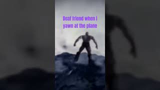 deaf friend💀💀💀 bruh bruhbruh kratos memes funny [upl. by Arbmat636]