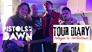 Pistols At Dawn Tour Diary  Cologne to Haarlem  Dream Machine Tour with Des Rocs and Moon Fever [upl. by Gilliette]