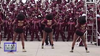 Bethune Cookman Wildcats Marching Band  Doing Da Butt  Circle City Classic Pep Rally [upl. by Enimrac237]