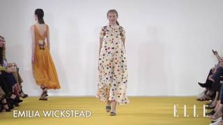 Emilia Wickstead SS17 London collection [upl. by Ecinwahs]