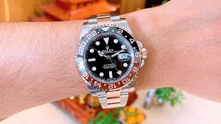 Rolex Root Beer  Review Rolex GMTMaster II 126711CHNR New 2023 [upl. by Nylarat826]