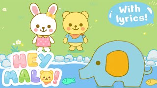 1234 with lyrics  Dance and Play  Hey Malo Nursery Rhymes amp Kids Songs [upl. by Einama]