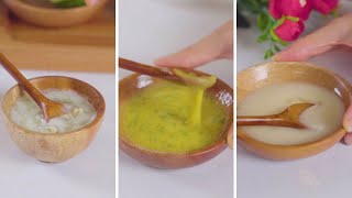 3 DIY Antiaging Facial Masks [upl. by Tarryn420]