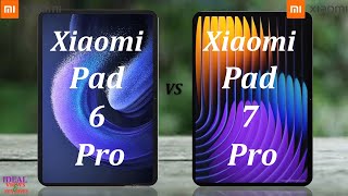 Xiaomi Pad 6 pro vs Xiaomi Pad 7 pro [upl. by Nilok]