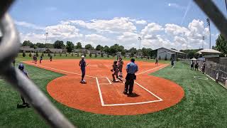 62224 USSSA Summer Heat gm 2 vs Jaguars [upl. by Schaefer]