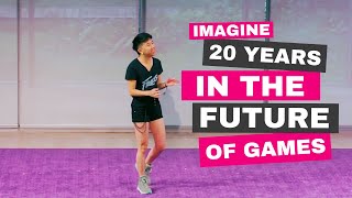 Imagining 20 Years in the Future of Games  Jae Lin at Games for Change [upl. by Thormora264]