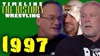 TIMELINE Wrestling  1997  Jim Cornette WWF Kevin Nash WCW Sabu ECW [upl. by Oyek936]