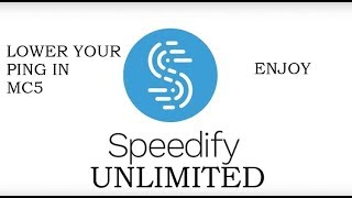 GET UNLIMITED DATA IN SPEEDIFY  LOWER YOUR PING IN MC5 [upl. by Adaj]