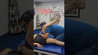 Hip Adjustment by RKM drrajneeshkant [upl. by Iegres]