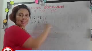 Multiplicaciones abreviadas por 9 99 999 [upl. by Candis956]