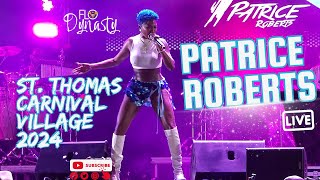 Carnival Queen Patrice Roberts Shines in St Thomas Carnival Village 2024 usvi soca stt carnival [upl. by Kreis]