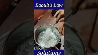 Raoults law experiment shorts [upl. by Navad]