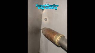 Downhil pulse mig welding welding subscribe migwelding migwelder weld tigwelding fireworks [upl. by Marquez571]