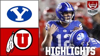 BYU Cougars vs Utah Utes  Full Game Highlights  ESPN College Football [upl. by Lasyrc963]