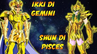 Ikki di Gemini e Shun dei Pesci [upl. by Dorfman]