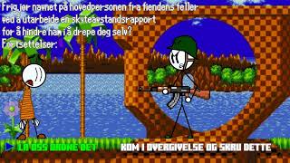 Amiga CD 32 Norwegian Bootleg Henry Stickmins Adventure DX Game over [upl. by Oguh]