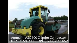 Ammann ASC 100 Cilindru Compactor [upl. by Yrak]