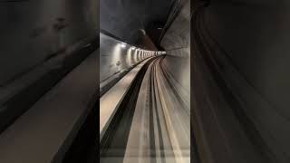 Üsküdar Samandıra makinistsiz Metro metro istanbul travel [upl. by Iborian]