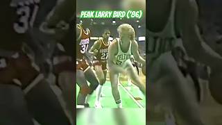 Peak Larry Bird 1986 Celtics nba shorts [upl. by Dhiman]