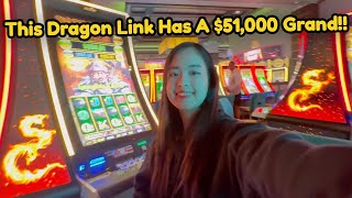 I played a High Limit Dragon Link Slot with a 51000 Grand 😱 and this happened [upl. by Stoeber279]