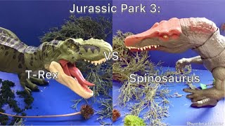 THERIZINOSAURUS vs SPINOSAURUS DINOSAURS BATTLE  Jurassic World Evolution 2 [upl. by Enayr694]