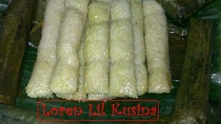 Suman Malagkit Filipino Kakanin  rice cake [upl. by Siraved292]