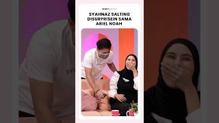 SYAHNAZ SALTING DISURPRISEIN SAMA ARIEL NOAH [upl. by Ordnagela]