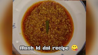 mash ki dal recipe  dal mash recipe  by HANDI ROTI WITH NABILA [upl. by Nalo77]